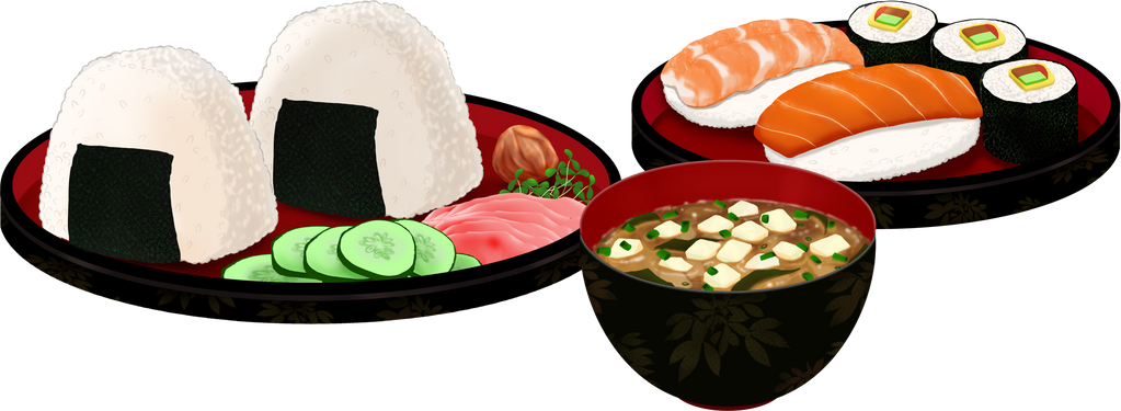 Japanese Cuisine Illustration